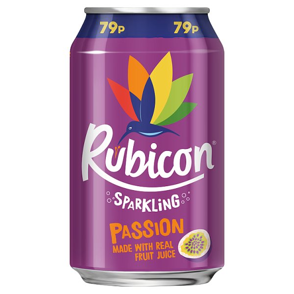 RUBICON SPARKLING PASSION 330ML