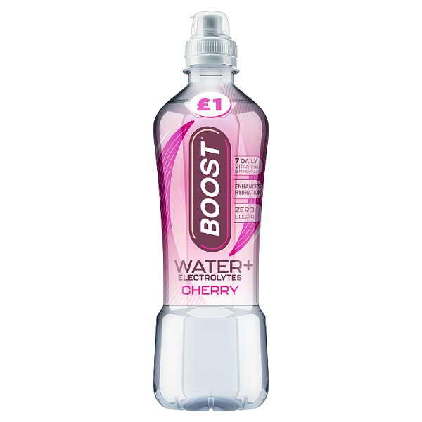 BOOST WATER CHERRY PM100 500ML