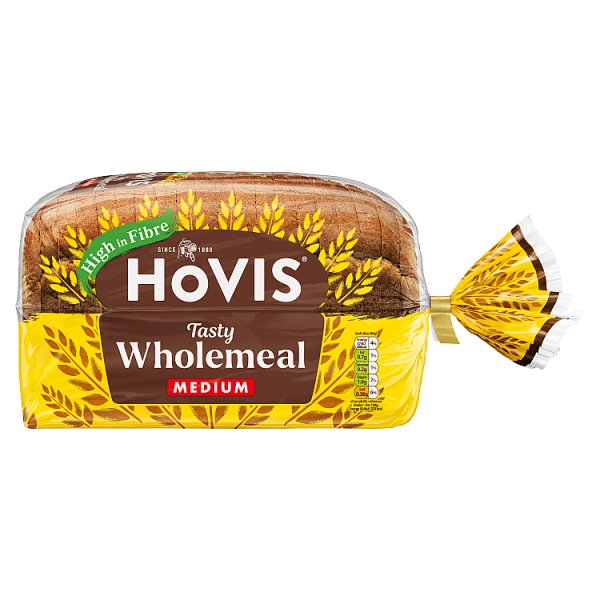 HOVIS TASTY WHOLEMEAL MEDIUM 800G
