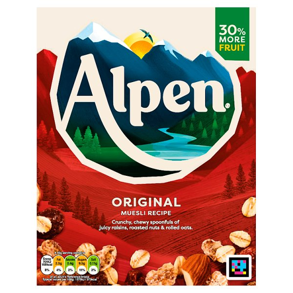 ALPEN ORIGINAL MUESLI 550G