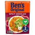 BENS ORIGINAL SPICY MEXICAN MICROWAVE RICE 220G