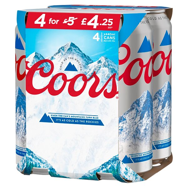 COORS STRIKE OUT PM425 4X440ML