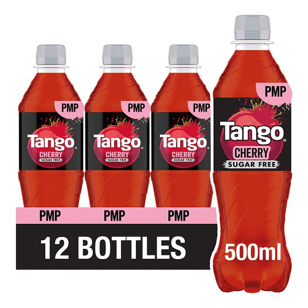 TANGO CHERRY SUGAR FREE BOTTLE 500ML