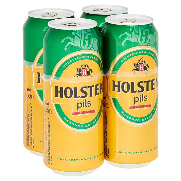 HOLSTENPILS 4X500ML EACH £1.45