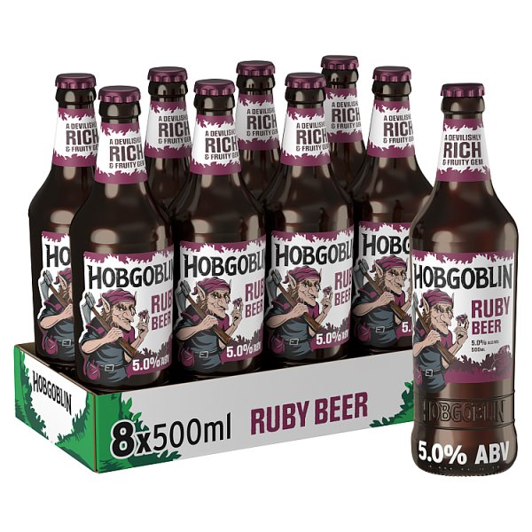 HOBGOBLIN RUBY 5% ABV 12X500ML