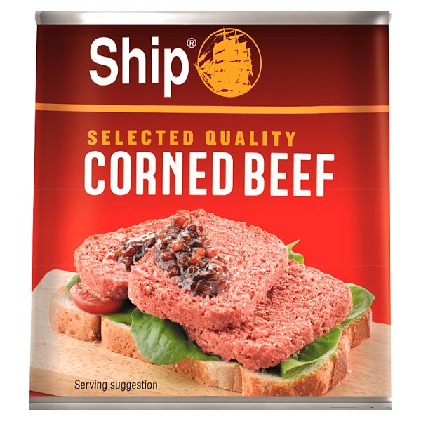 SHIP SELECTED QUALITY CORNED BEEF 340G