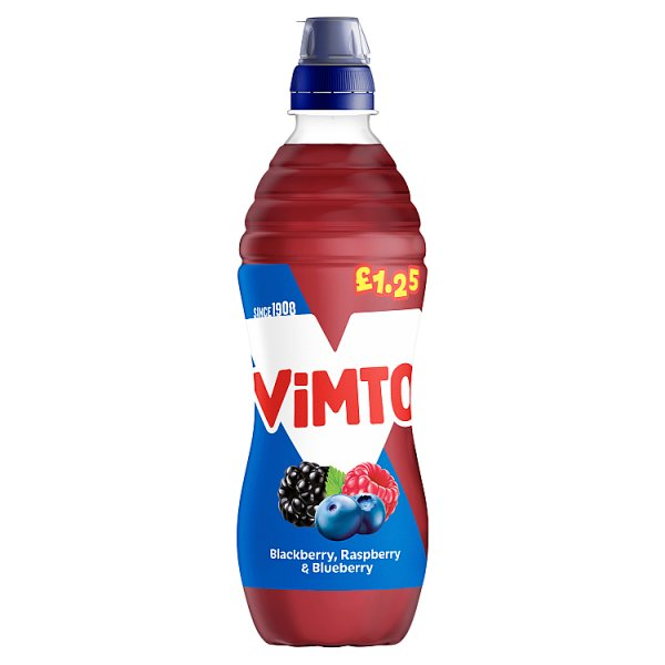 VIMTO BLACKBERRY, RASPBERRY & BLUEBERRY 500ML