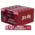 HALLS SOOTHERS CHERRY LOZENGES ROLL 45G