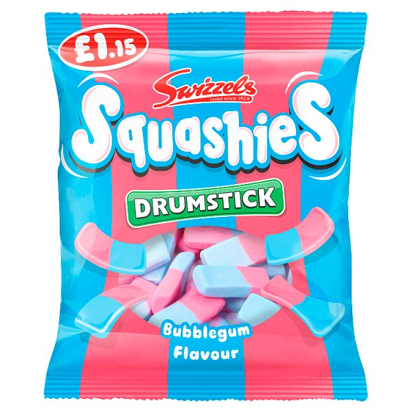 SQUASHIES BUBBLEGUM PM115 120G