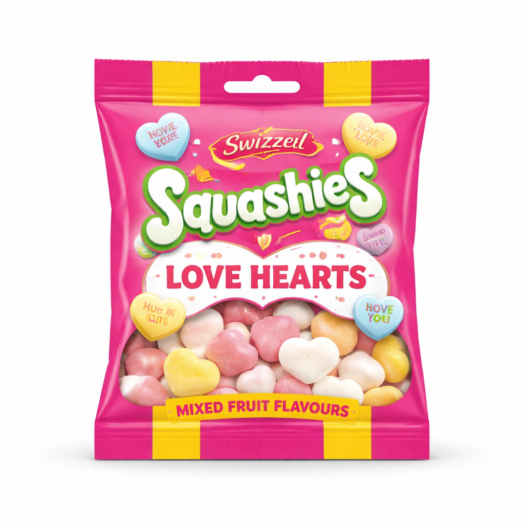 SWIZZELS SQUASHIES LOVE HEARTS