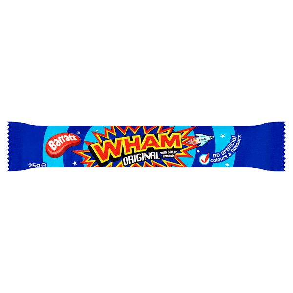 BARRATT WHAM ORIGINAL WITH SOUR CRYSTALS 25G
