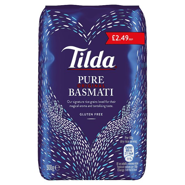 TILDA BASMATI RICE PM249 500G