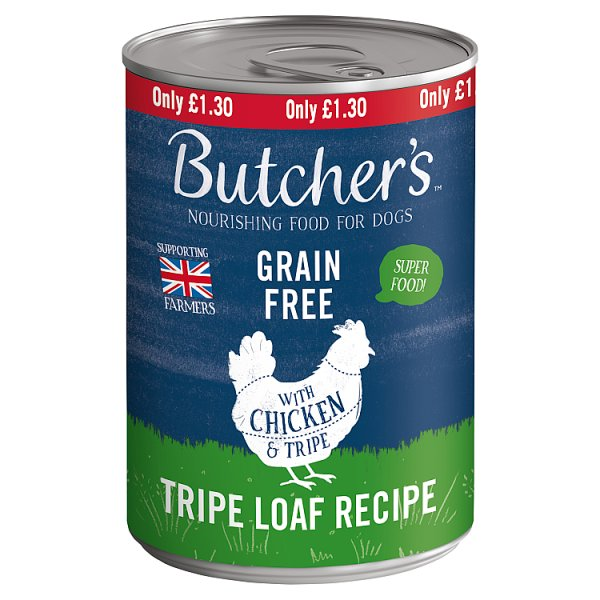 BUTCHERS CHICKEN TRIPE PM130 400G