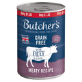 BUTCHER'S NOURISHING FOOD FOR DOGS WITH BEEF & LIVER 400G