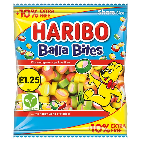 HARIBO BALLA BITES PM125