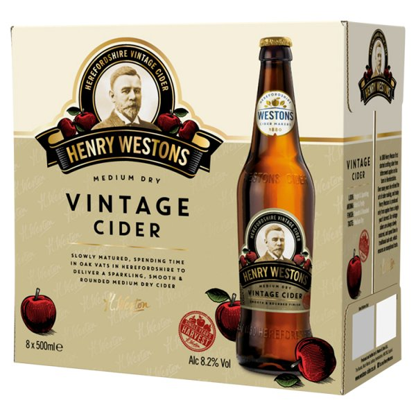 HENRY WESTON VINTAGE CIDER 500ML