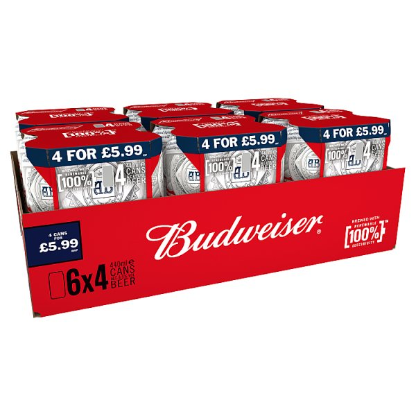 BUDWEISER PM599 4X440ML