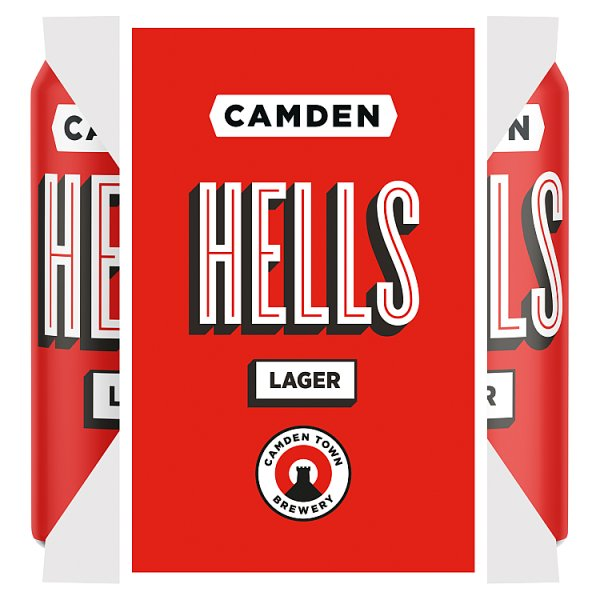 CAMDEN TOWN BREWERY CAMDEN HELLS LAGER 4 X 440ML