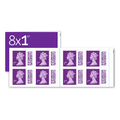 ROYAL MAIL 8 X 1ST CLASS BOOK OF STAMPS