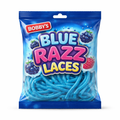 BOBBYS BLUE RAZZ LACES