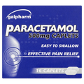 GALPHARM PARACETAMOL CAPLETS