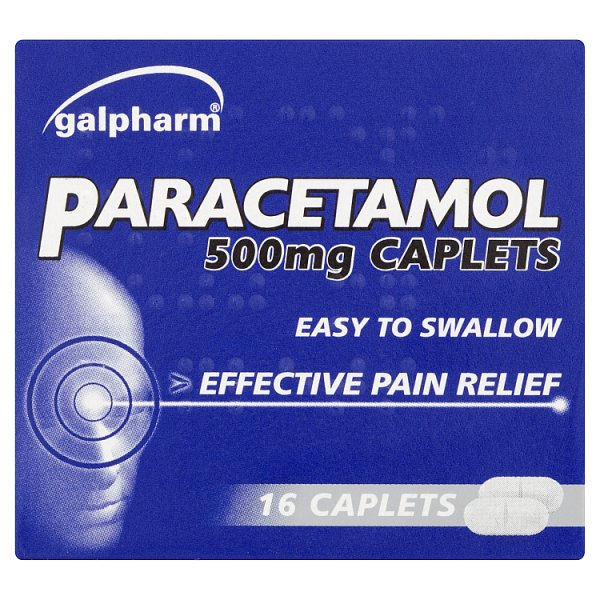 GALPHARM PARACETAMOL CAPLETS