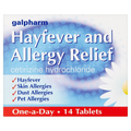 GALPHARM HAYFEVER AND ALLERGY RELIEF 14 TABLETS