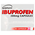 GALPHARM IBUPROFEN CAPSULES 16PK