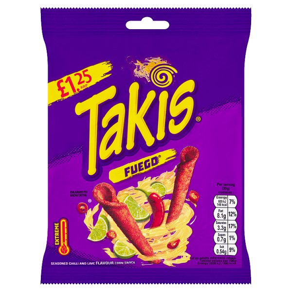 TAKIS FUEGO PM125 55G