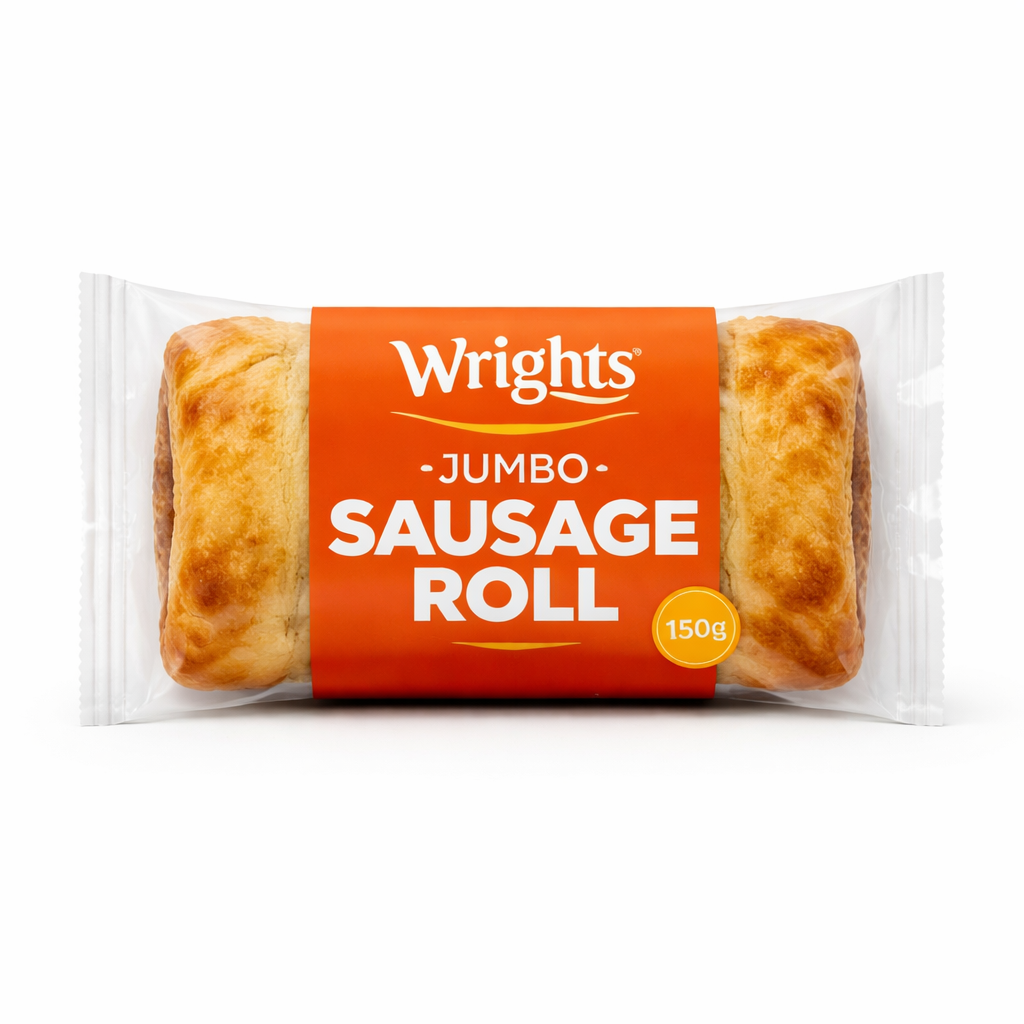 WRIGHTS JUMBO SAUSAGE ROLL