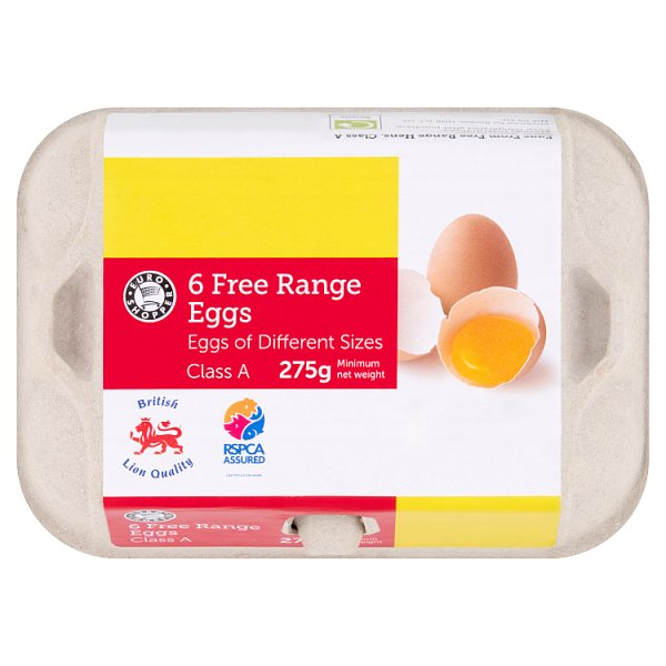 ES MIXED FREE RANGE EGGS 6PK