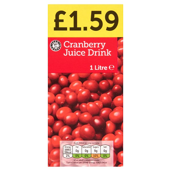 ES CRANBERRY JUICE PM159 1LTR