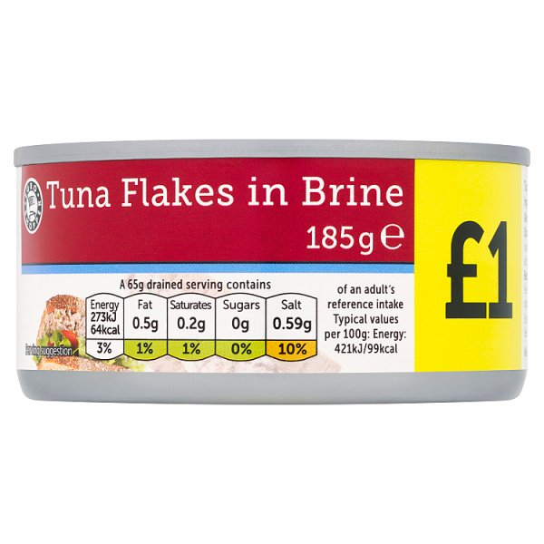 ES TUNA FLAKES/BRINE PM100 145G