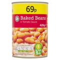 ES BAKED BEANS PM69 420G
