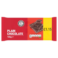 EURO SHOPPER PLAIN CHOCOLATE 100G
