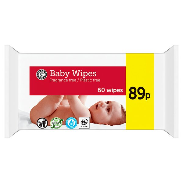 EUROSHOPPER BABY WIPE PM89 60PK