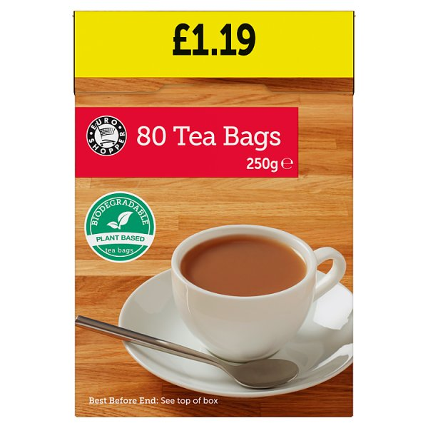 EUROSHOPPER TEABAG 80S PM119 80PK