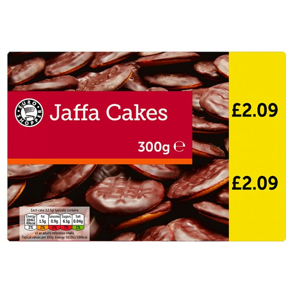 EURO SHOPPER JAFFA CAKES 300G
