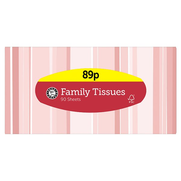 EURO SHOPPER 90 FAMILY TISSUES SHEETS