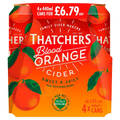 THATCHERS BLOOD ORANGE CIDER 4 X 440ML