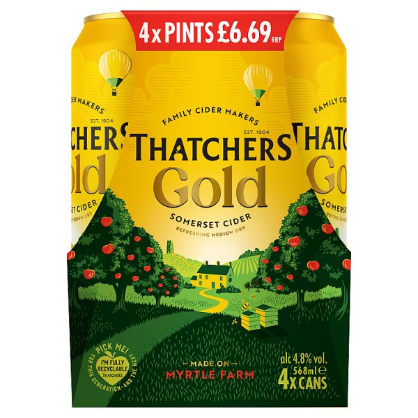 THATCHERS GOLD PM669 4X568ML