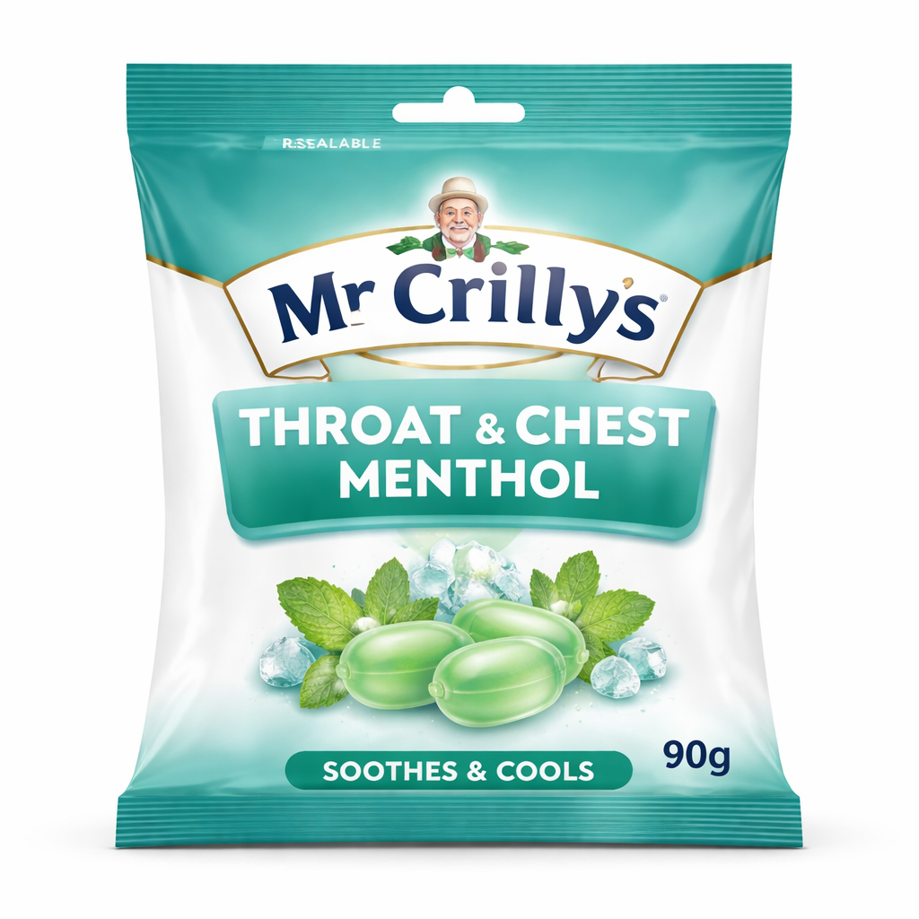 MRGRILLYS THROAT CHEST MENTHOL