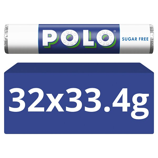 POLO SUGAR FREE MINT TUBE 33.4G