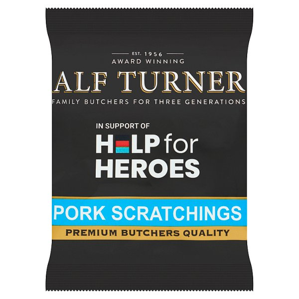 ALF TURNER PORK SCRATCHINGS 70G