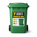 7 HEAVY DURTY WHEELIE BIN