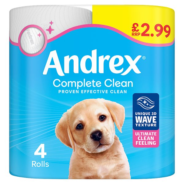 ANDREX COMPLETE CLEAN PM299 4ROLL