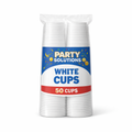 PARTY SOLUTIONS WHITE CUPS