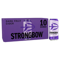 STRONGBOW DARK FRUIT CIDER 4% ABV CAN 10X440ML