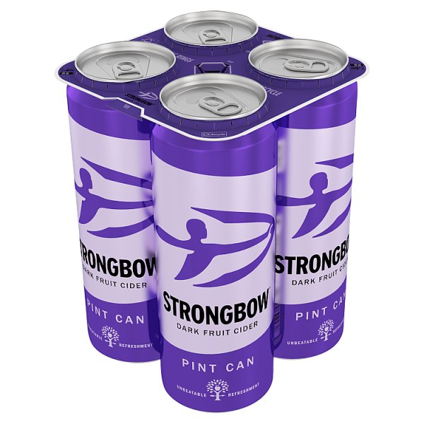 STRONGBOW DARK FRUIT CIDER 4X568ML
