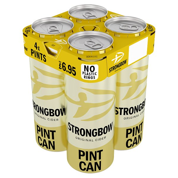 STRONGBOW ORIGINAL CIDER 6 X 4 X 568ML